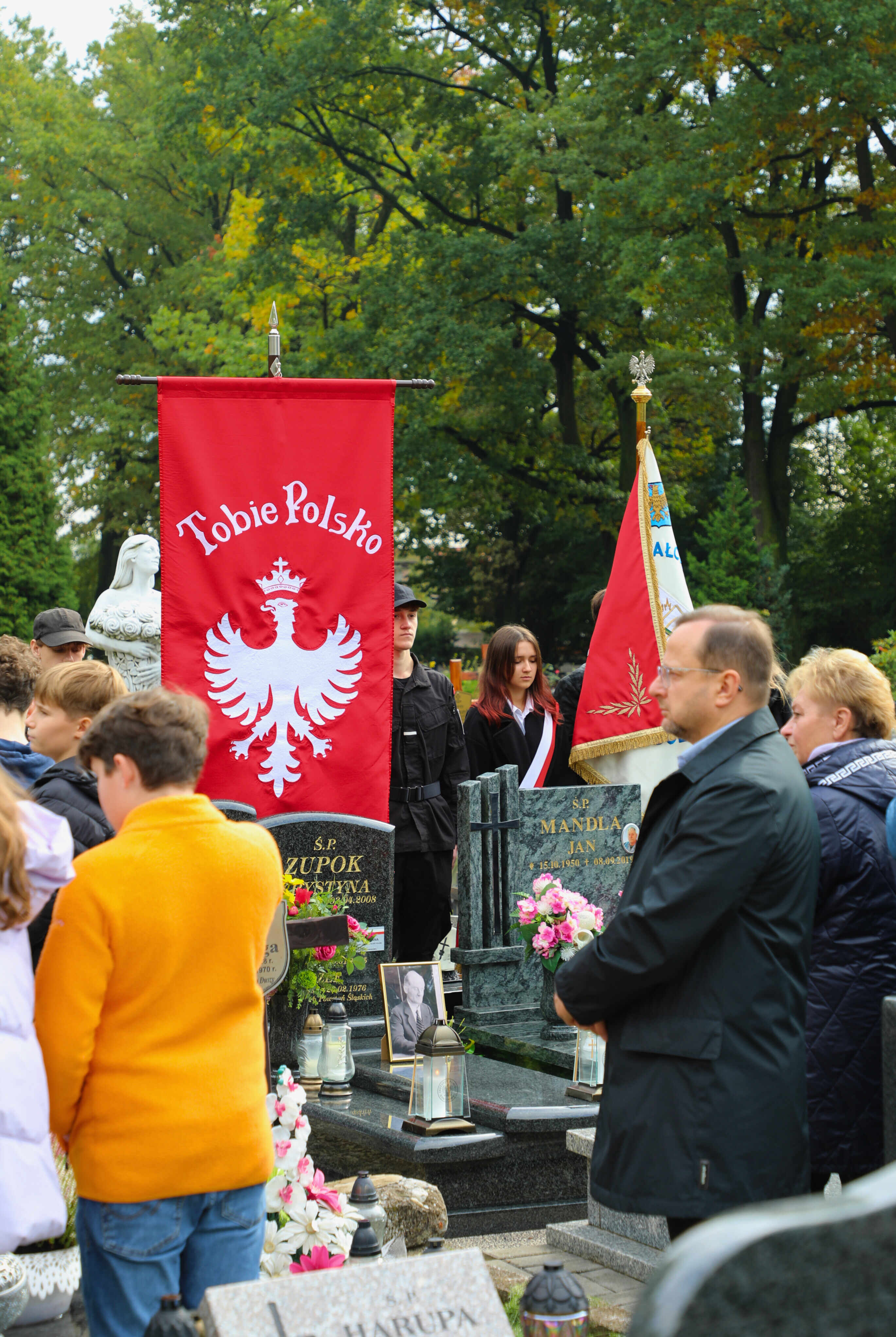 Uroczystość oznaczenia grobów powstańców śl
